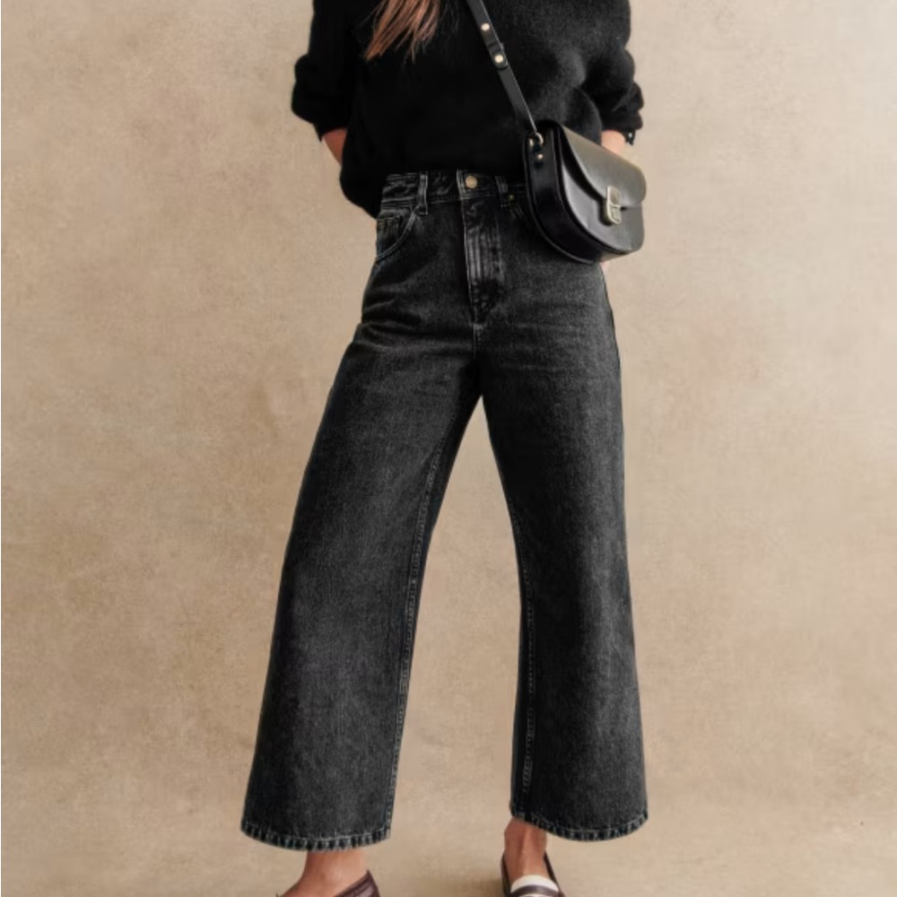 Sezane Le Crop Grey - Size 46 US14